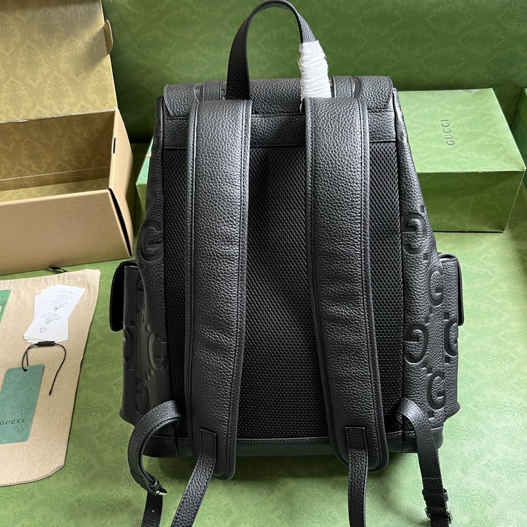 Gucci Jumbo GG Backpack(34-41-12cm) - FashionPlug
