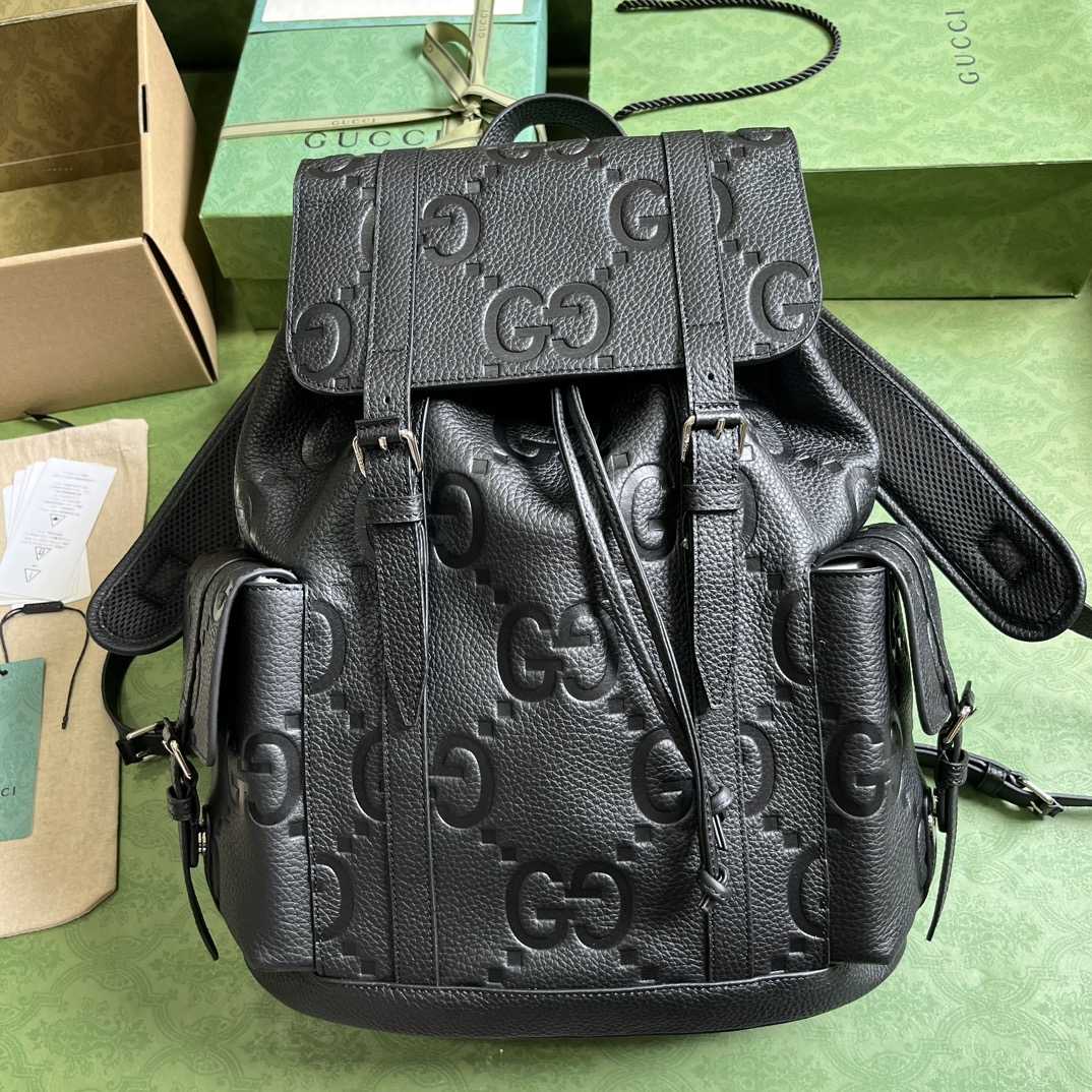 Gucci Jumbo GG Backpack(34-41-12cm) - FashionPlug