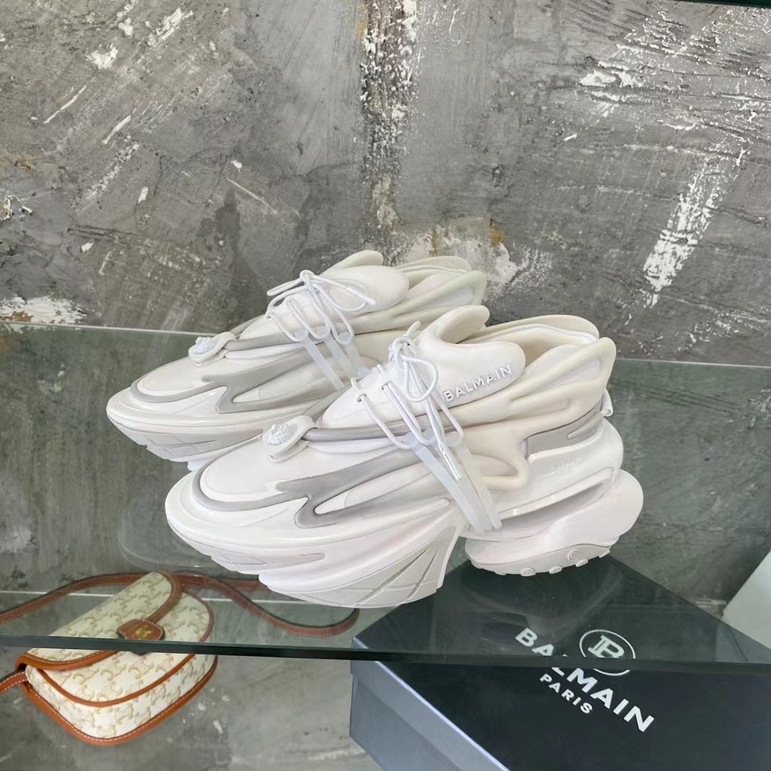 Balmain Unicorn Chunky Sneakers - FashionPlug