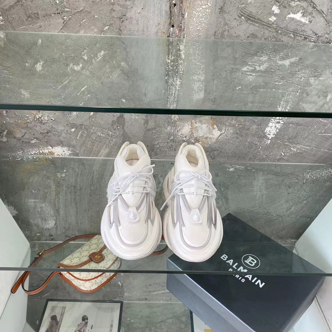 Balmain Unicorn Chunky Sneakers - FashionPlug