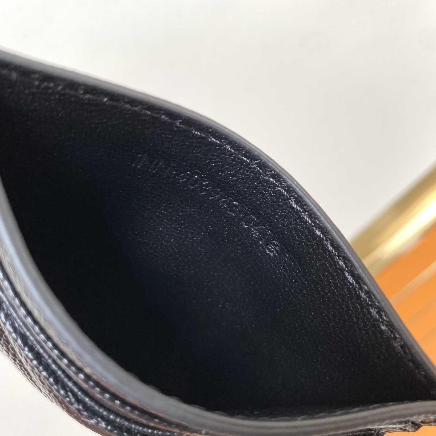 Saint Laurent Leather Card Wallet (10x7.5x0.5 cm) - FashionPlug
