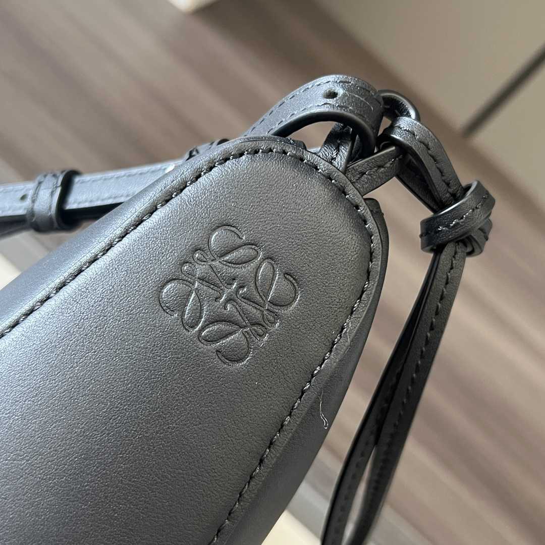 Loewe Mini Hammock Hobo Bag In Classic Calfskin - FashionPlug
