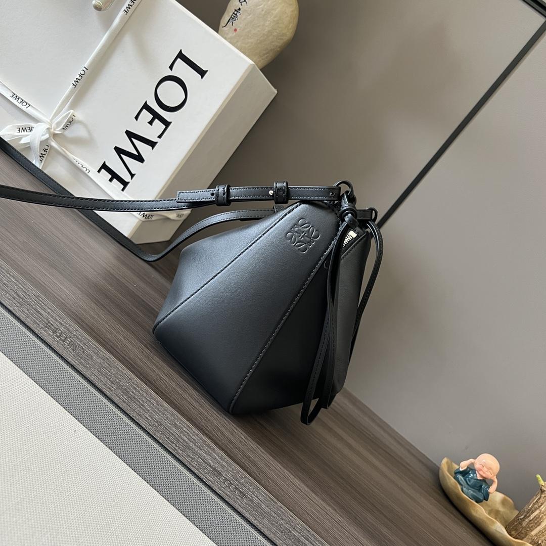 Loewe Mini Hammock Hobo Bag In Classic Calfskin - FashionPlug