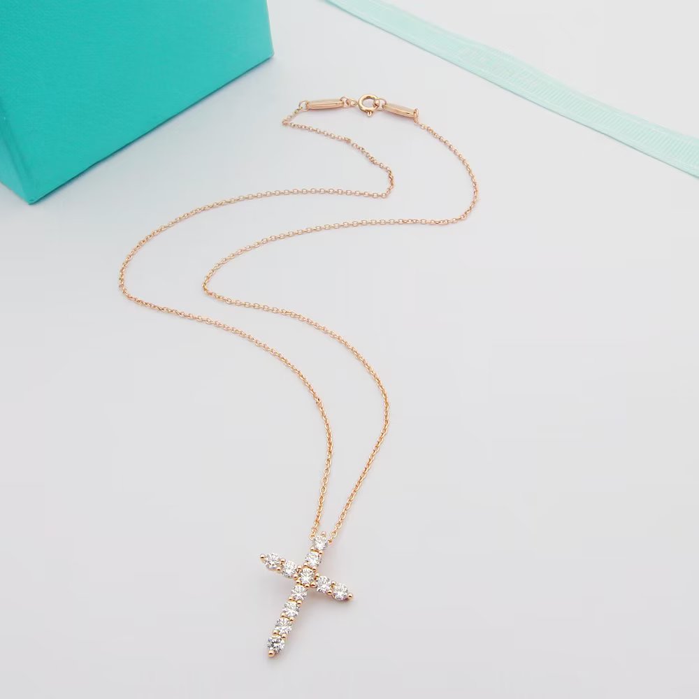 Tiffany&CO Cross Pendant - FashionPlug