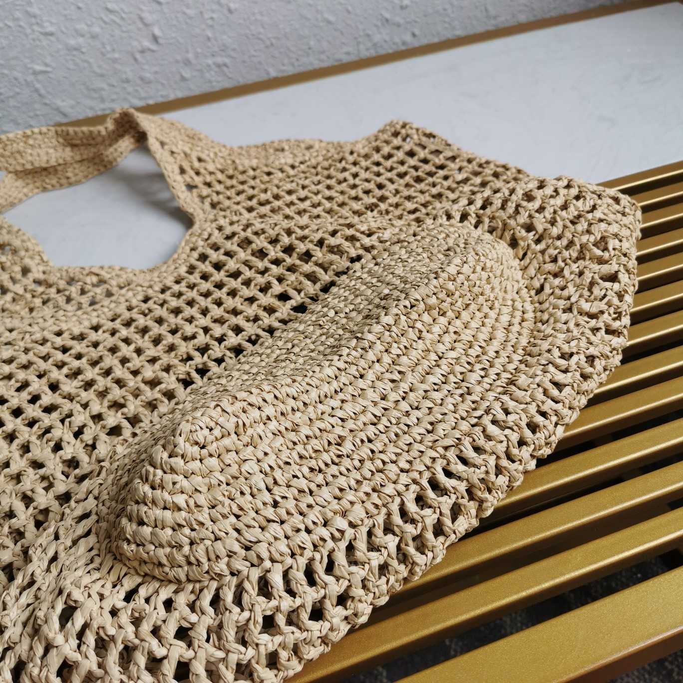 Prada Crochet Tote Bag - FashionPlug