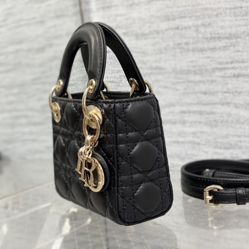 Dior Lady Dior Micro Bag - FashionPlug