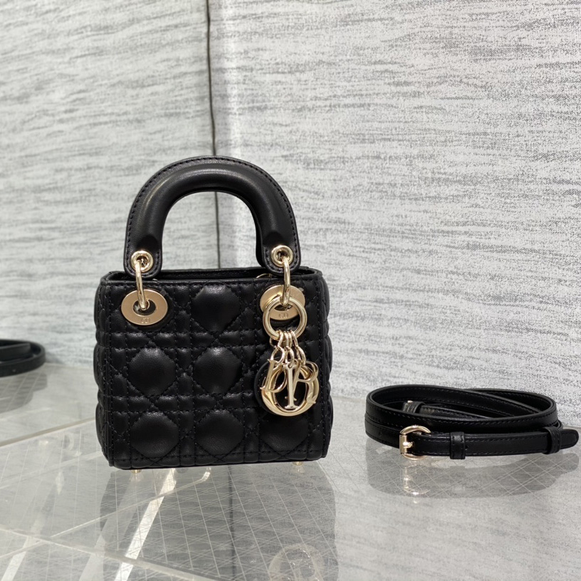 Dior Lady Dior Micro Bag - FashionPlug
