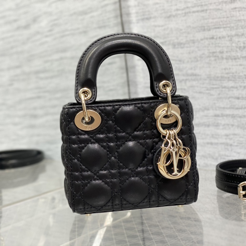 Dior Lady Dior Micro Bag - FashionPlug