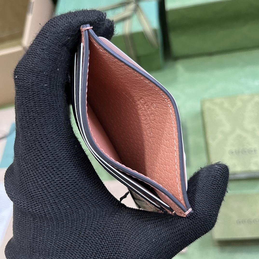 Gucci Ophidia GG Card Case(10-7.5CM) - FashionPlug