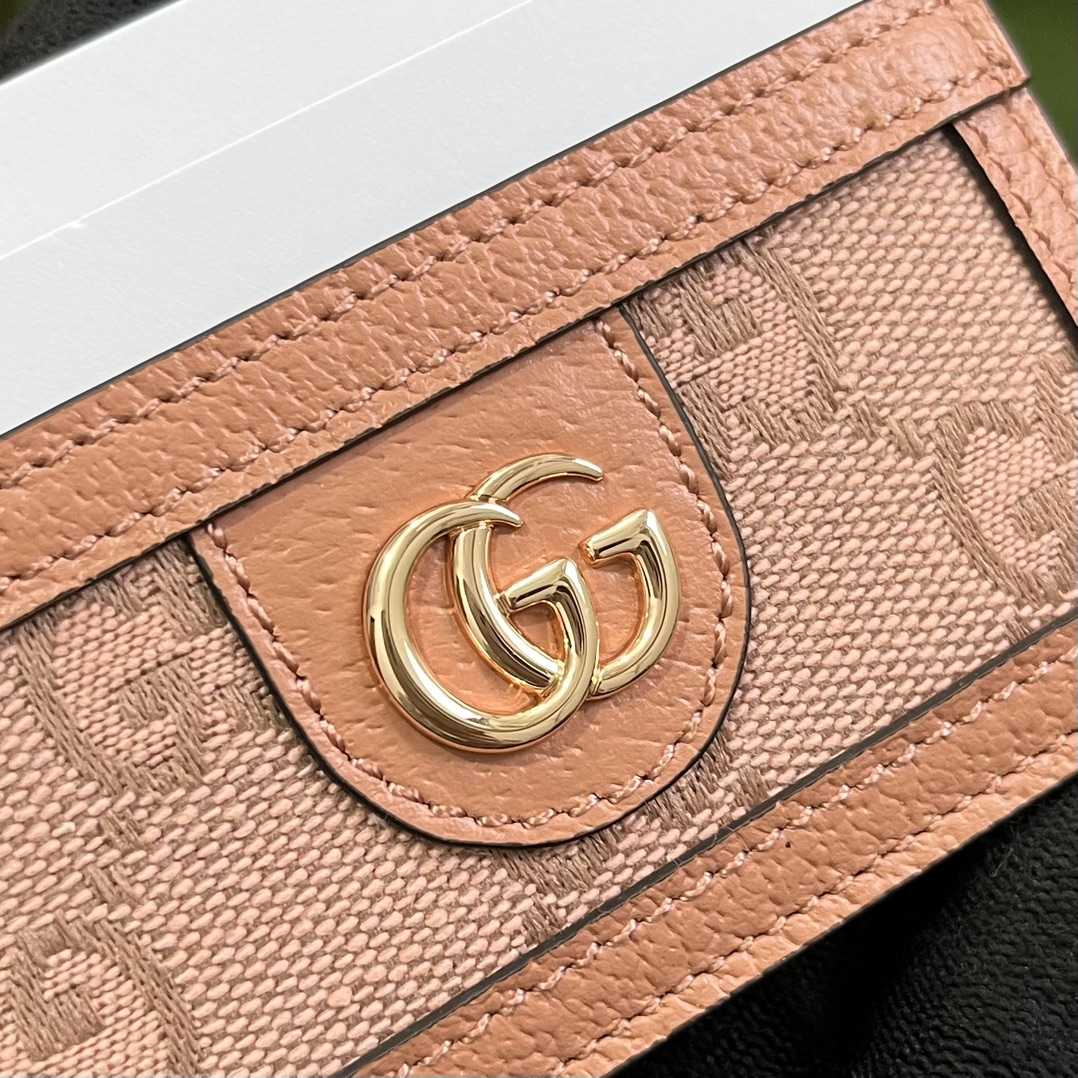 Gucci Ophidia GG Card Case(10-7.5CM) - FashionPlug