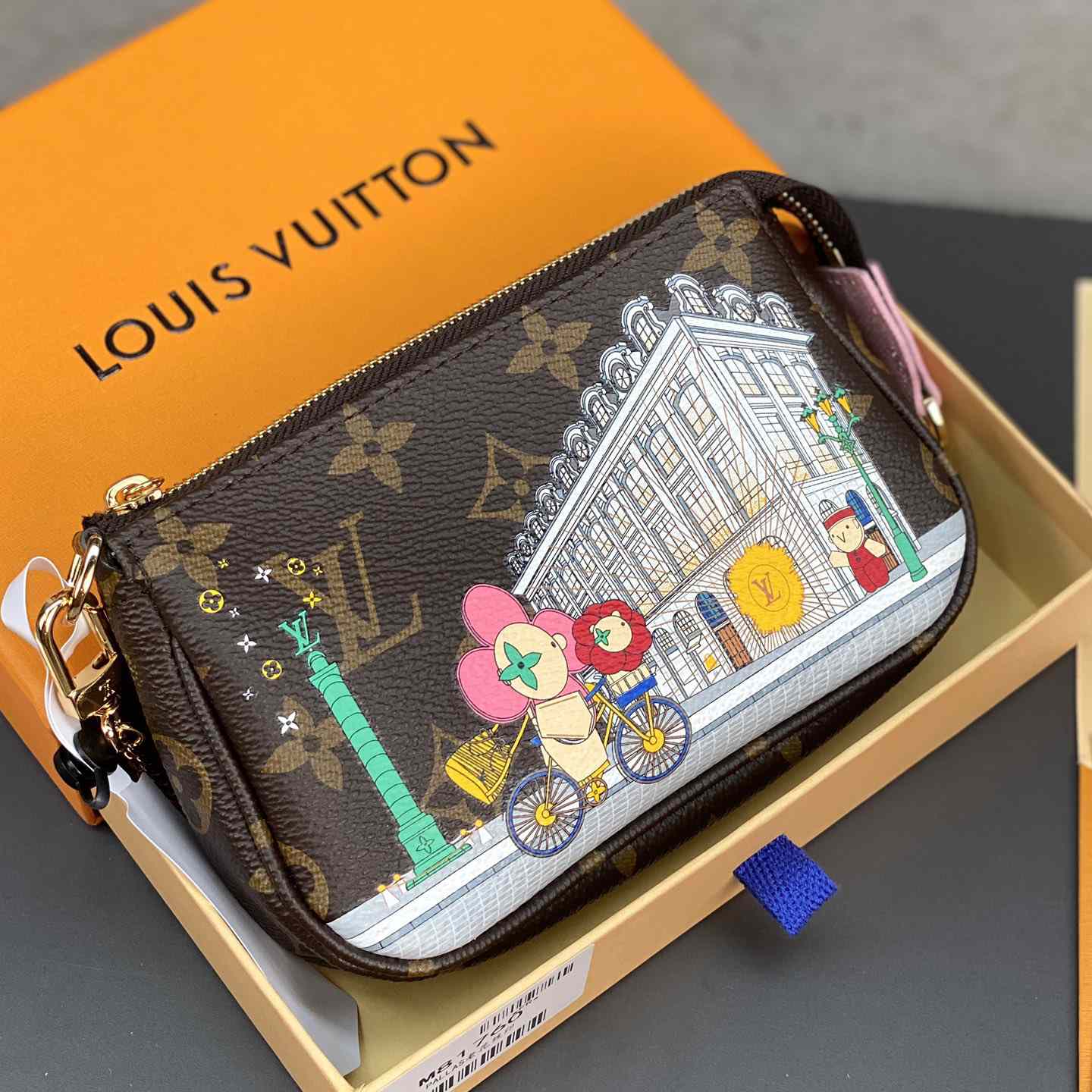 Louis Vuitton Mini Pochette Accessoires (15.5*10.5*4cm)  M81760 - FashionPlug