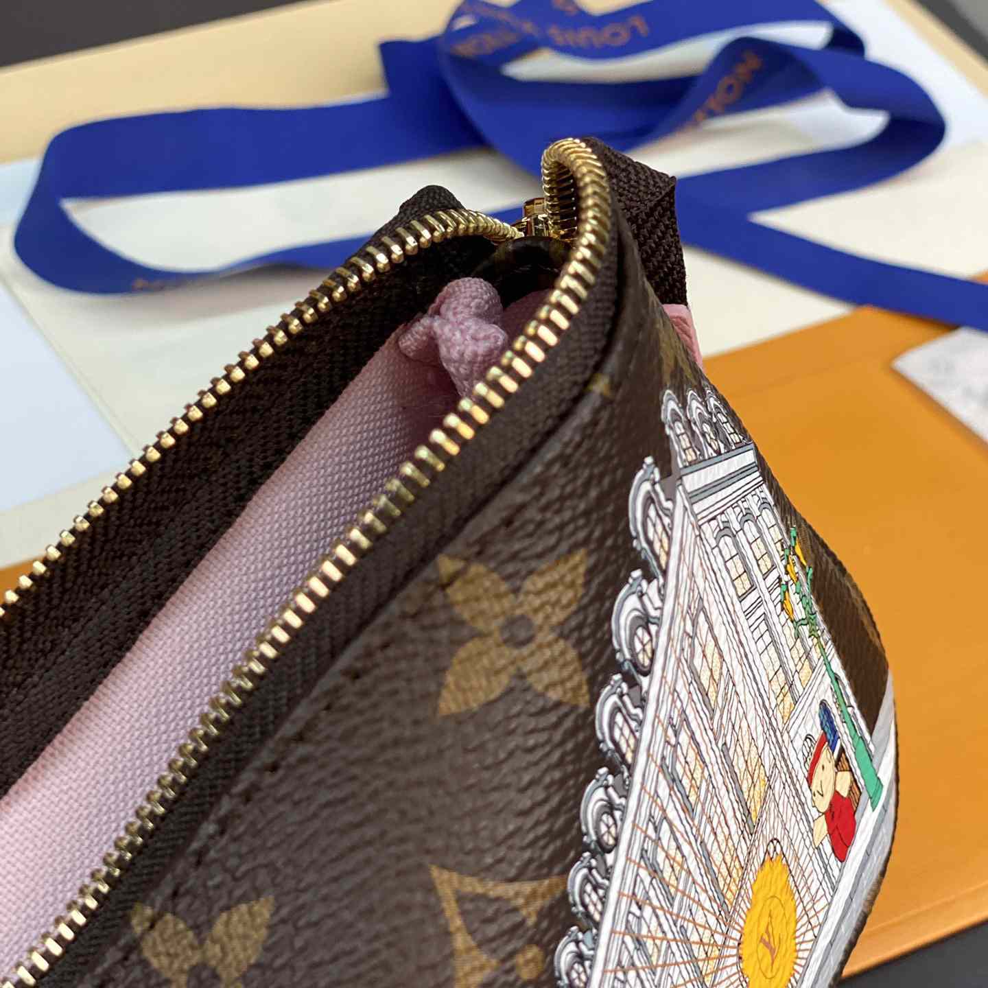 Louis Vuitton Mini Pochette Accessoires (15.5*10.5*4cm)  M81760 - FashionPlug