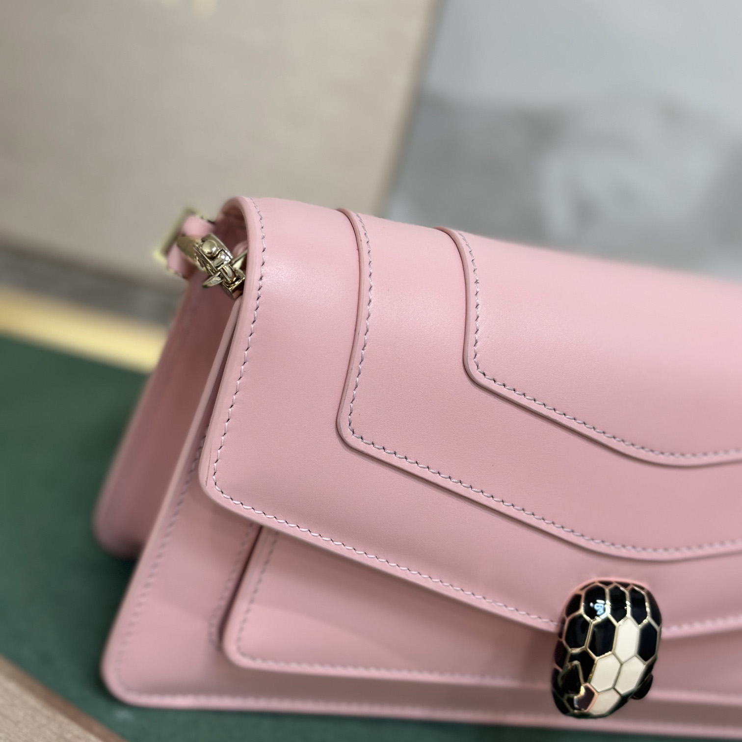 Bvlgari Serpenti Forever East-West Shoulder Bag - FashionPlug