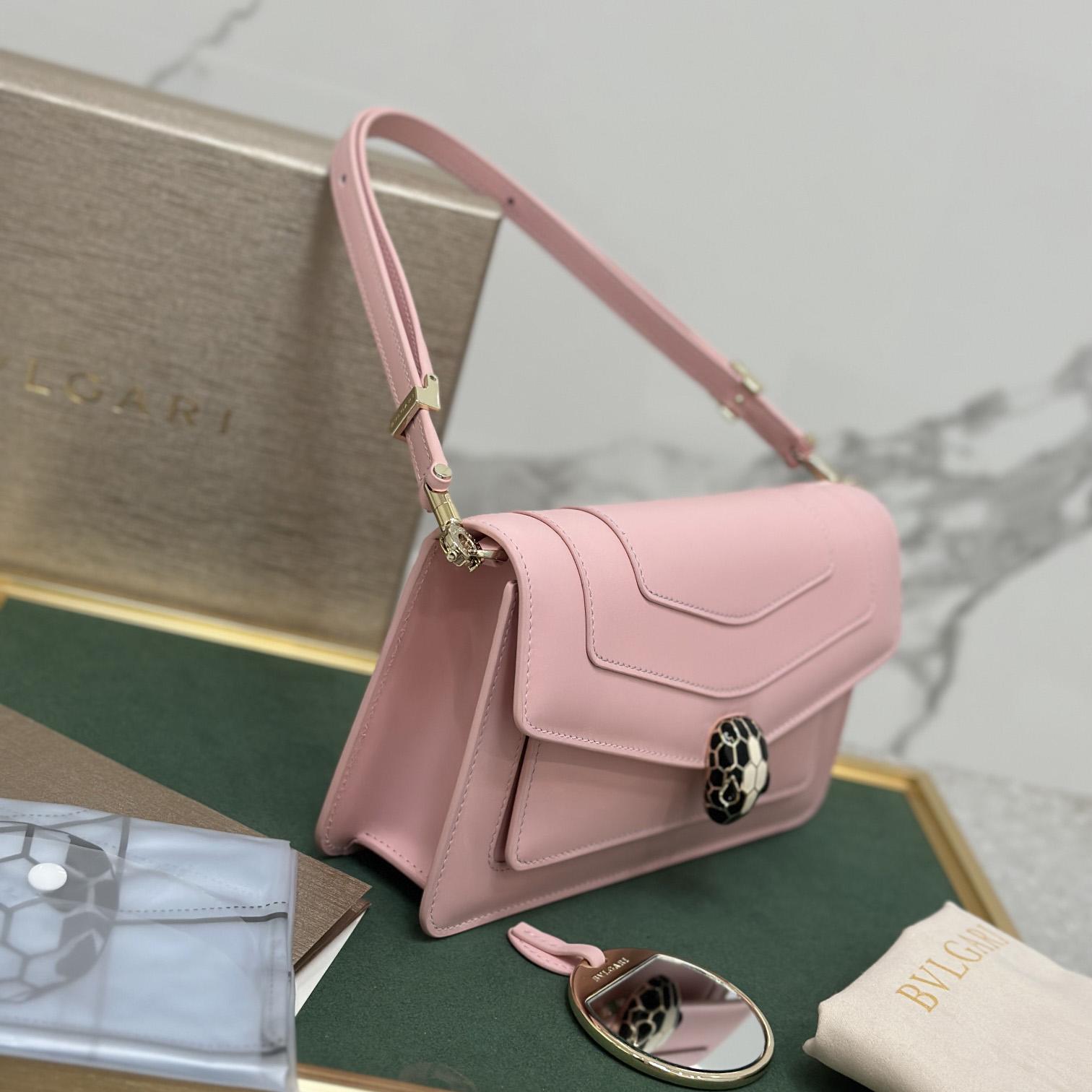 Bvlgari Serpenti Forever East-West Shoulder Bag - FashionPlug