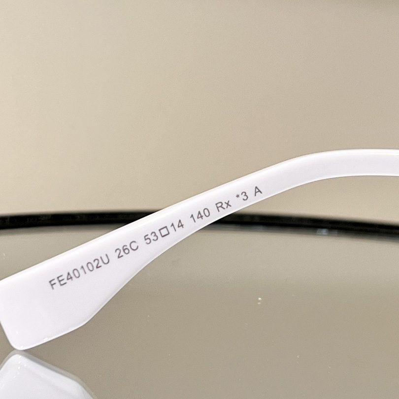 Fendi First Sight Cream Metal Fashion Show Sunglasses With Light Brown Lenses - FashionPlug