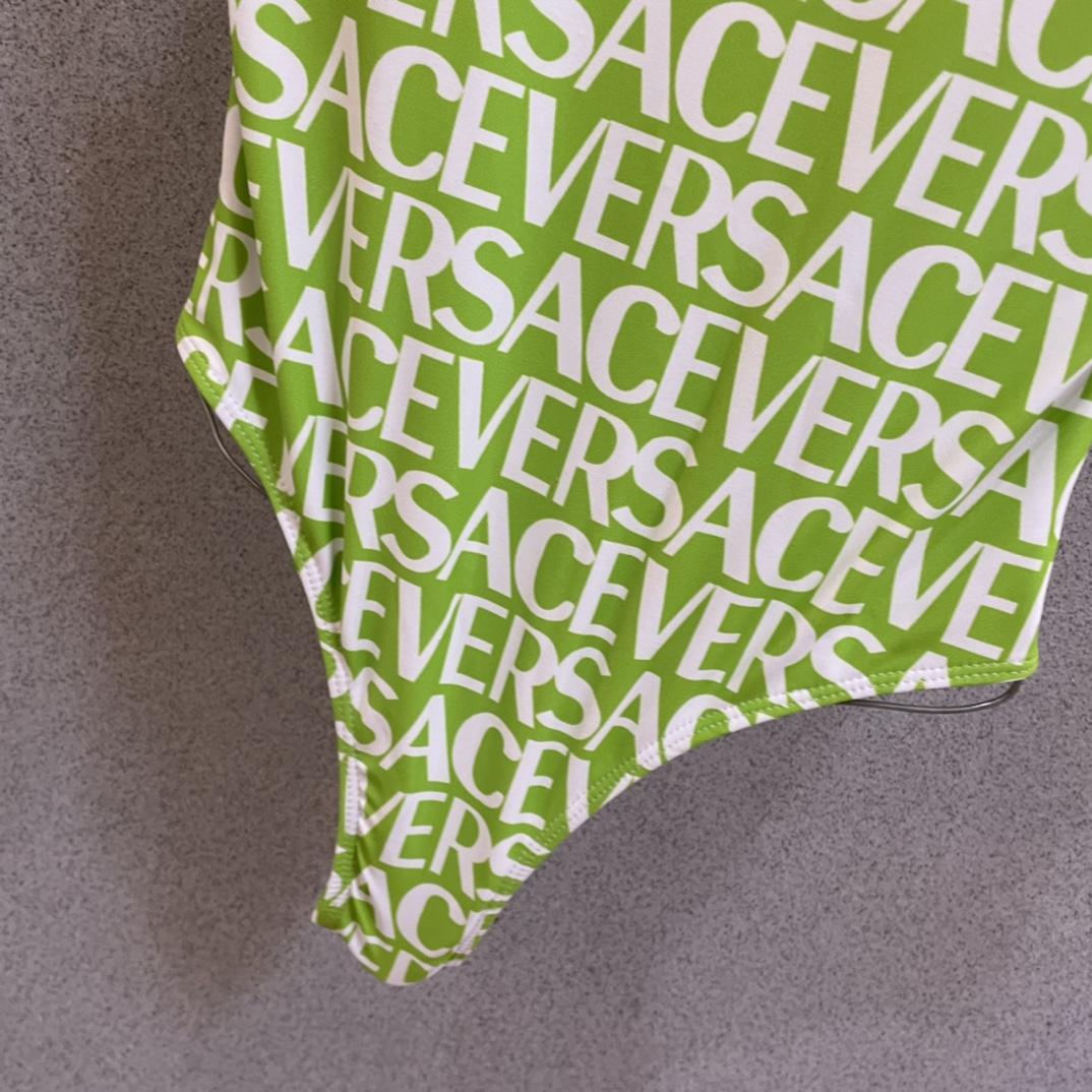 Versace Allover One-Piece Swimsuit - FashionPlug
