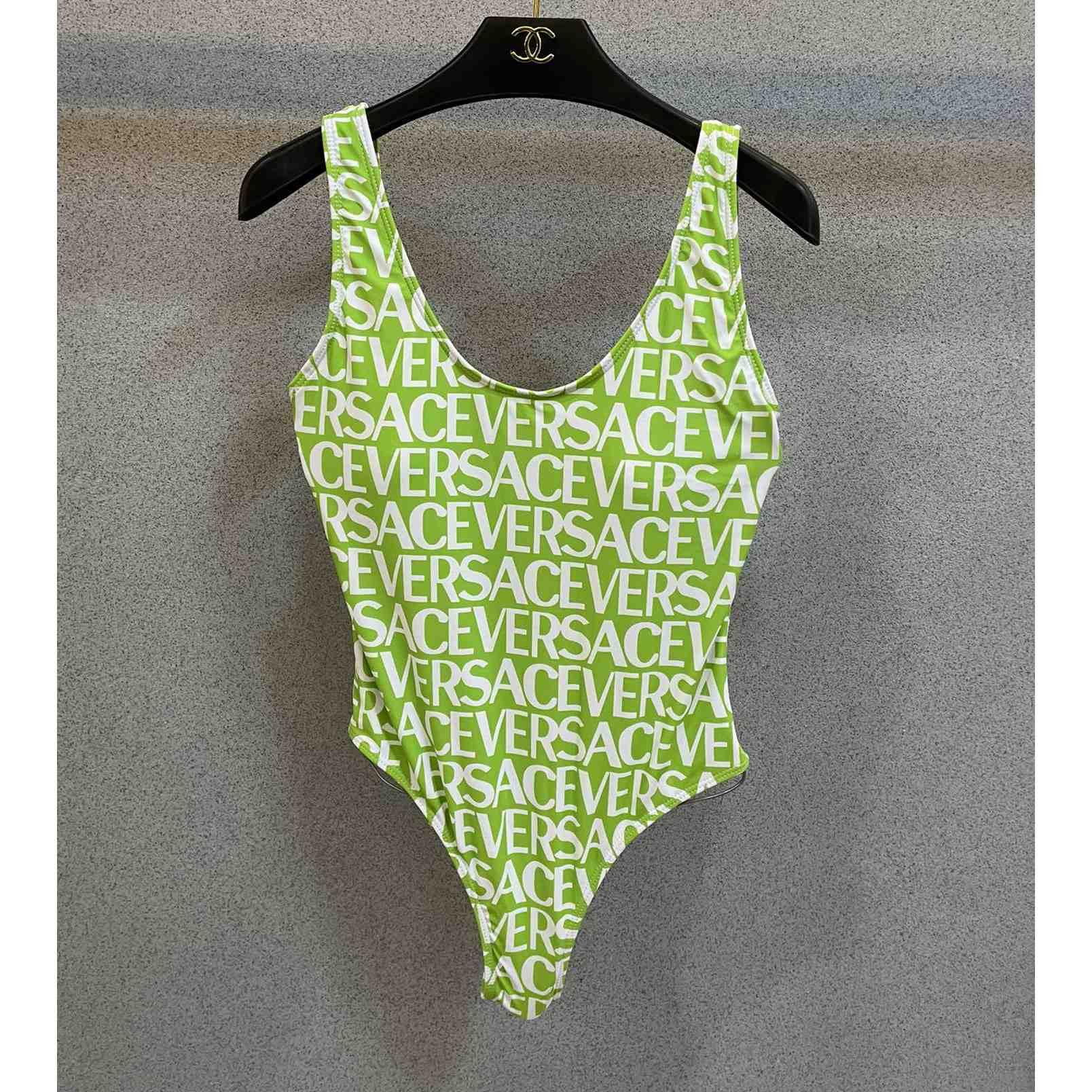 Versace Allover One-Piece Swimsuit - FashionPlug