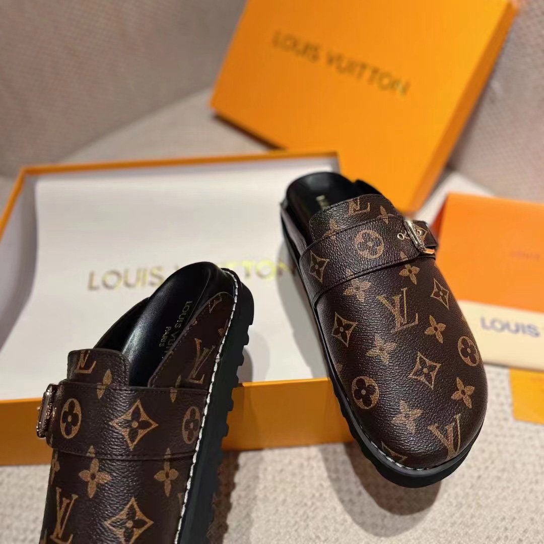 Louis Vuitton LV Easy Mule     - FashionPlug