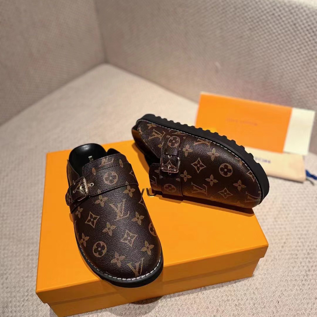 Louis Vuitton LV Easy Mule     - FashionPlug