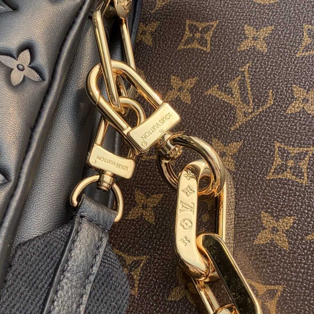 Louis Vuitton Coussin PM Black Lamb (34 x 24 x 12cm)    M57783 - FashionPlug