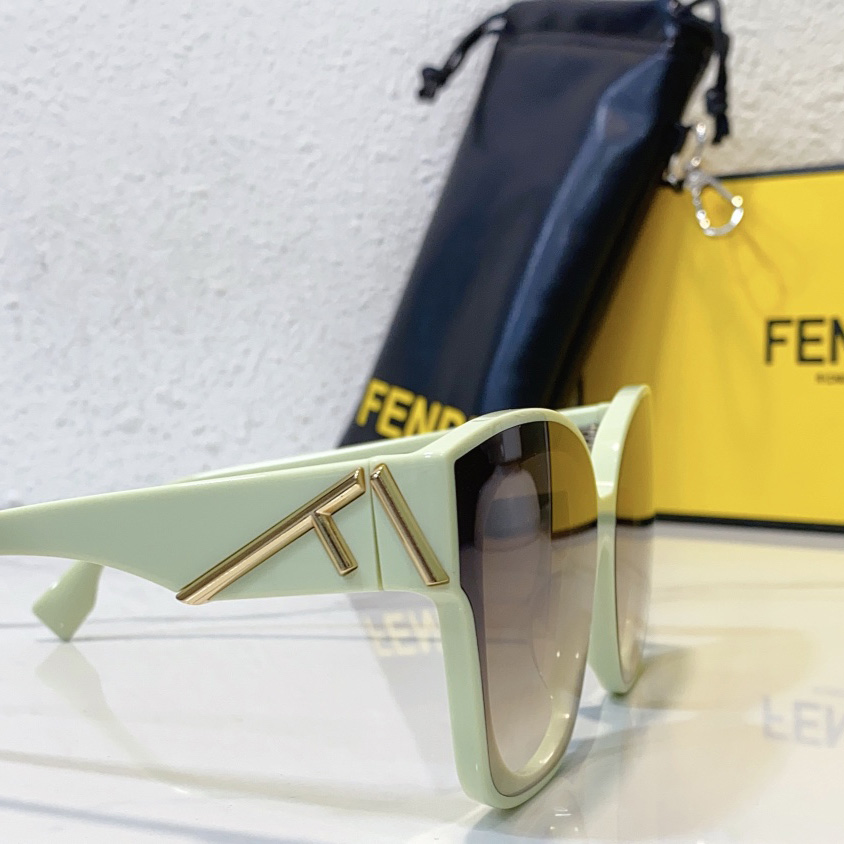 Fendi First Mint Green Acetate Sunglasses    FOL053V1 - FashionPlug