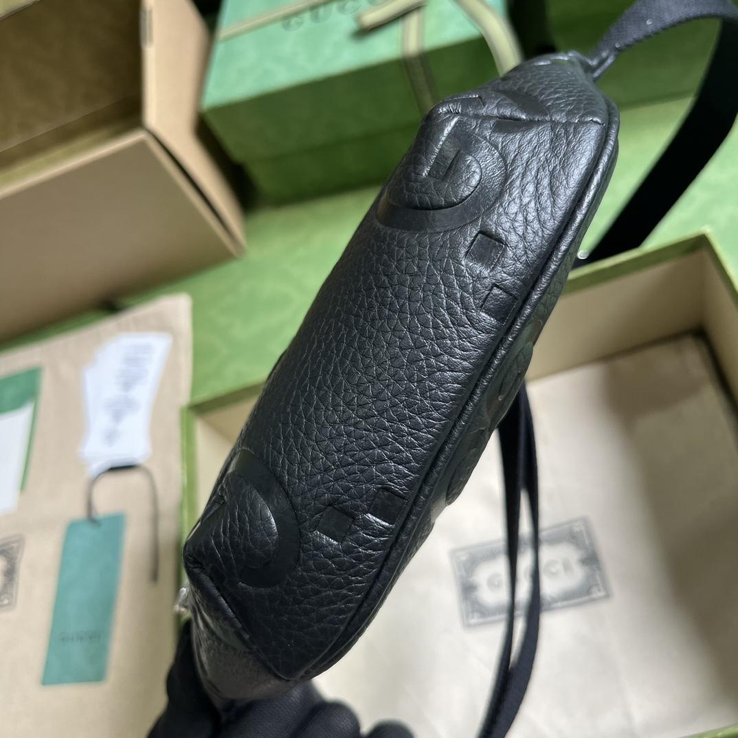 Gucci Jumbo GG Small Belt Bag (23×13×5cm) - FashionPlug