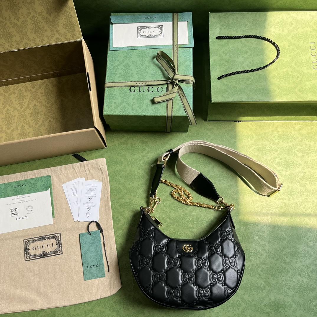 Gucci GG Matelasse Small Shoulder Bag(27x 18x 7cm) - FashionPlug