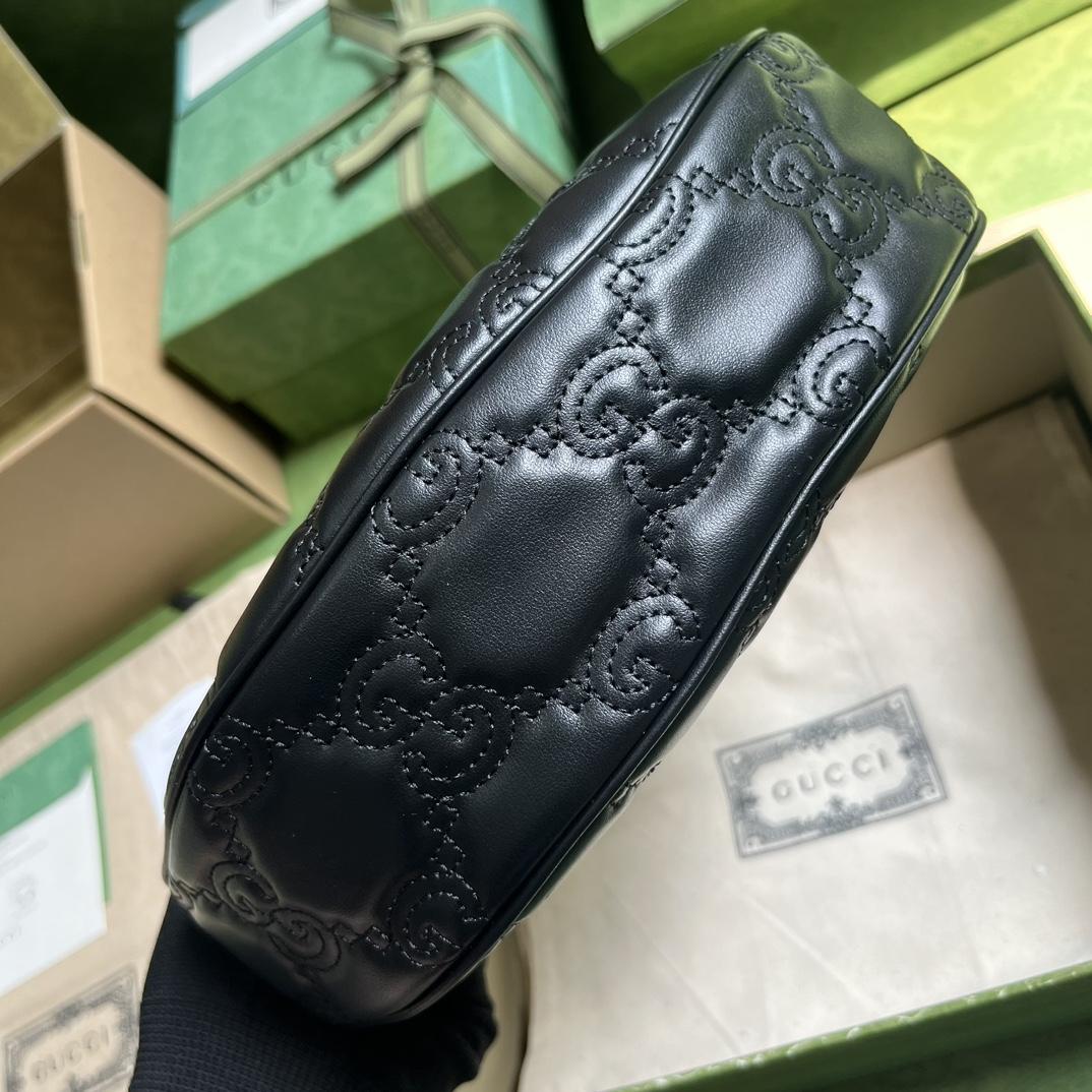 Gucci GG Matelasse Small Shoulder Bag(27x 18x 7cm) - FashionPlug