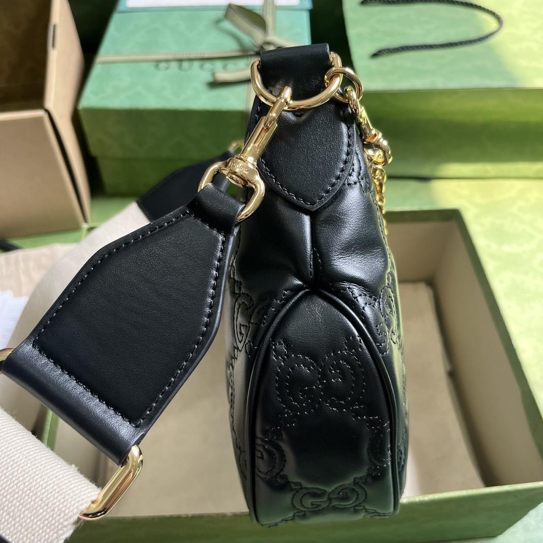 Gucci GG Matelasse Small Shoulder Bag(27x 18x 7cm) - FashionPlug