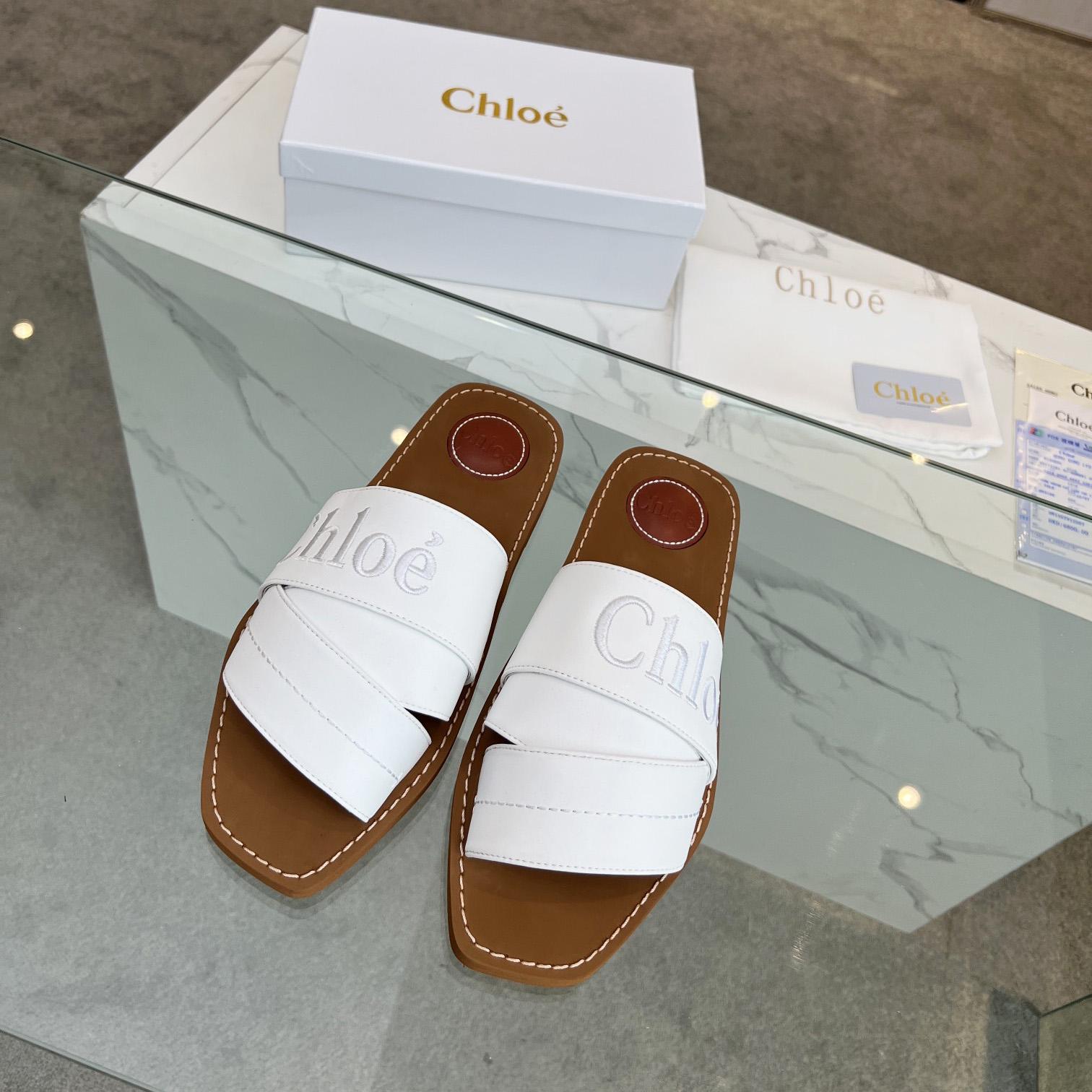 Chloe Woody Flat Mule - FashionPlug