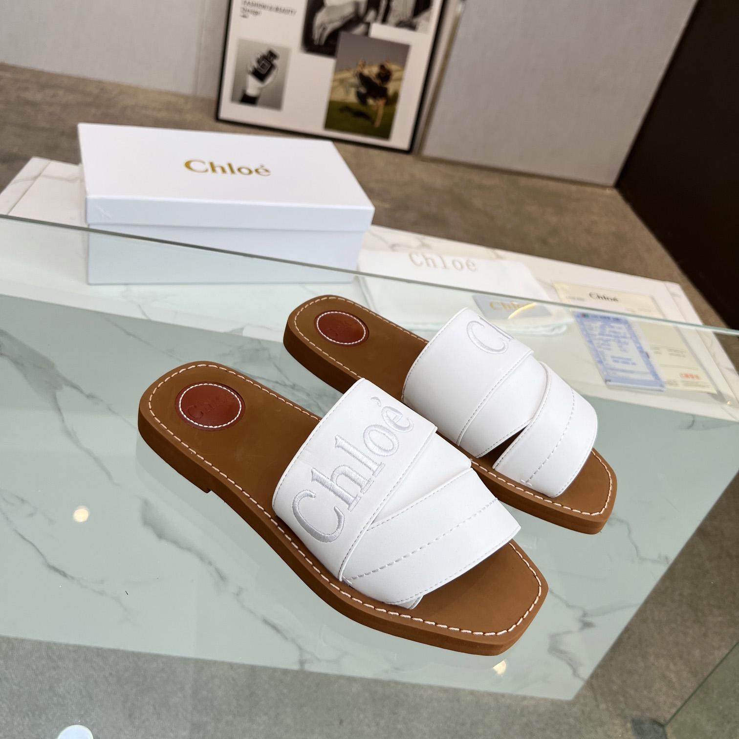 Chloe Woody Flat Mule - FashionPlug