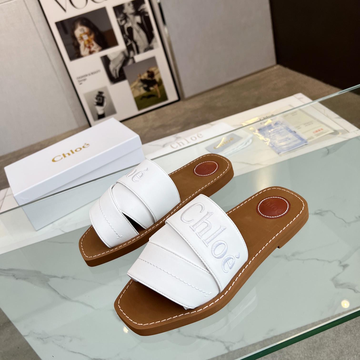Chloe Woody Flat Mule - FashionPlug