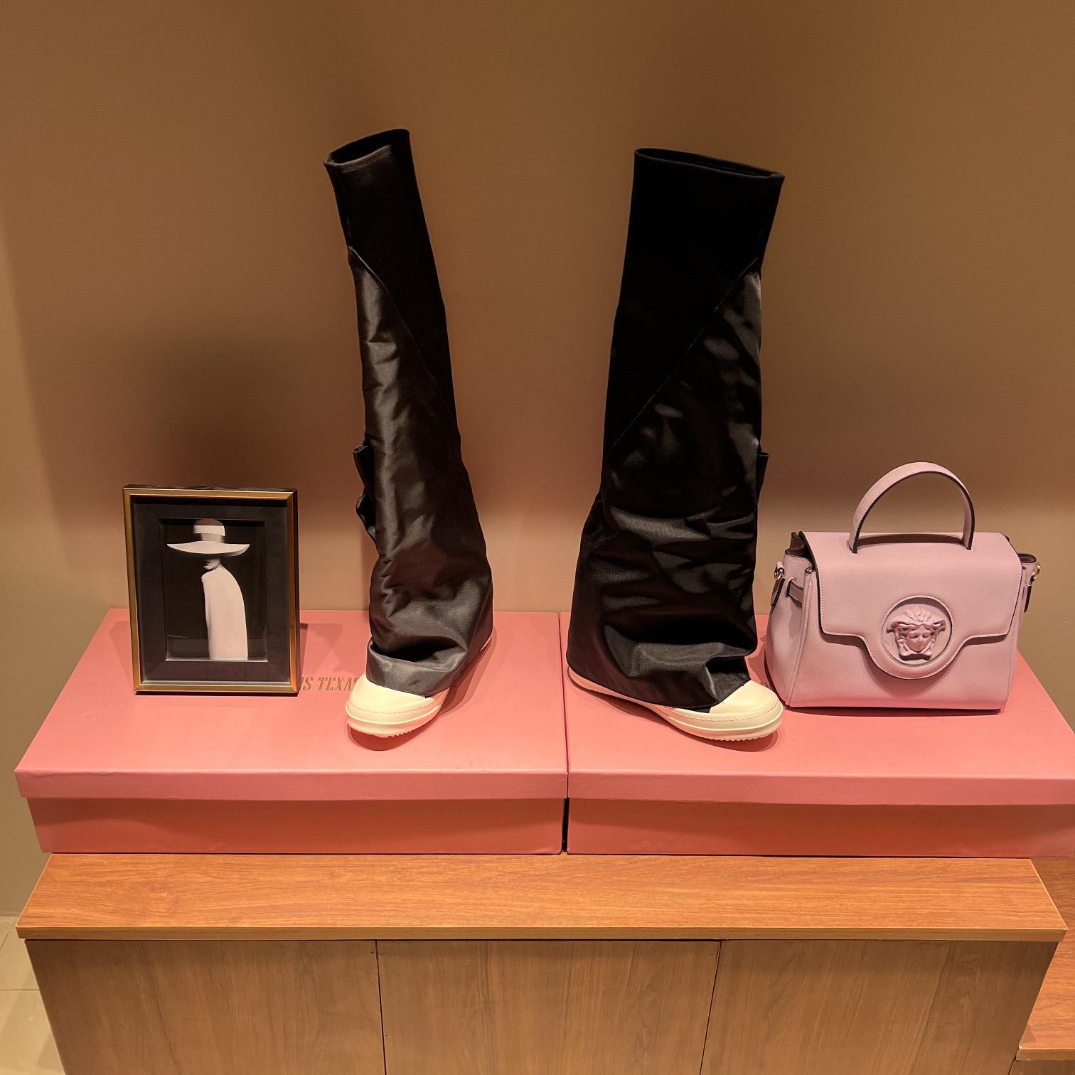 Rick Owens Sneaker Boots - FashionPlug
