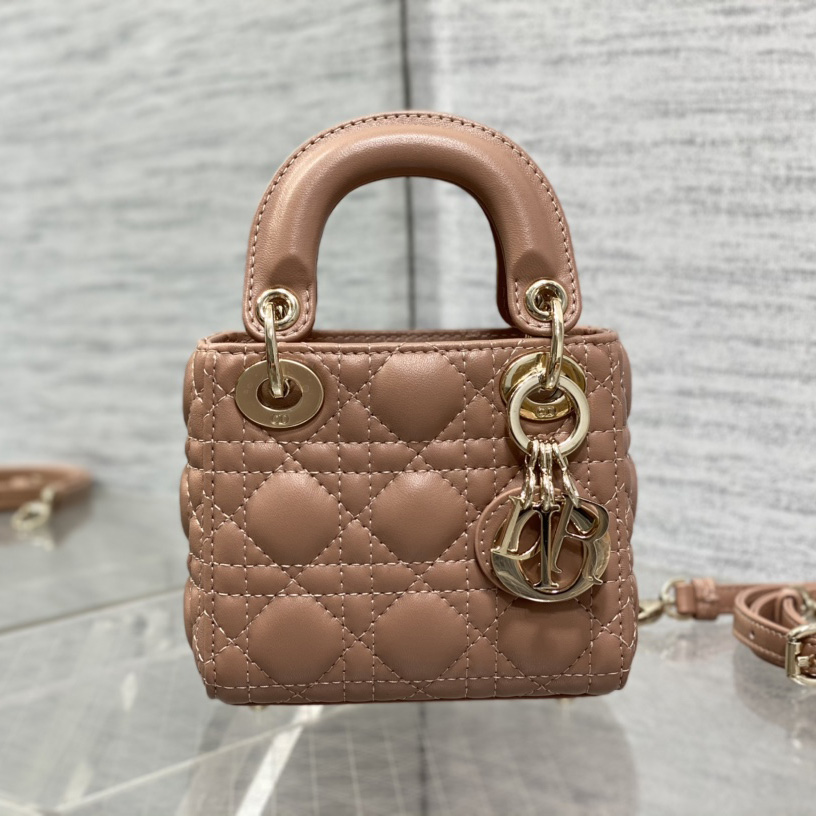 Dior Lady Dior Micro Bag - FashionPlug