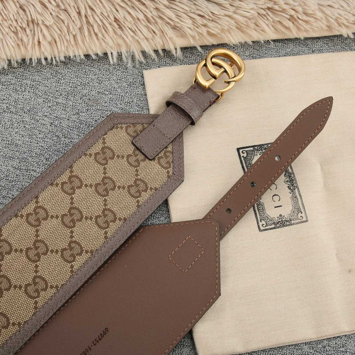 Gucci GG Marmont Wide Belt - FashionPlug
