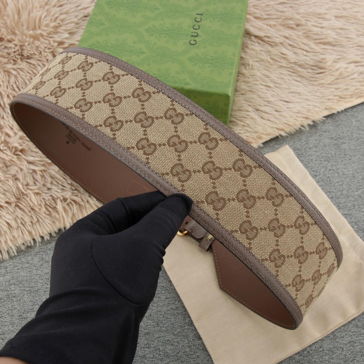 Gucci GG Marmont Wide Belt - FashionPlug