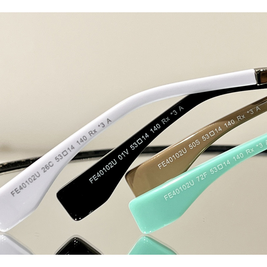 Fendi First Sight Edamame Green Metal Fashion Show Sunglasses With Brown Lenses - FashionPlug