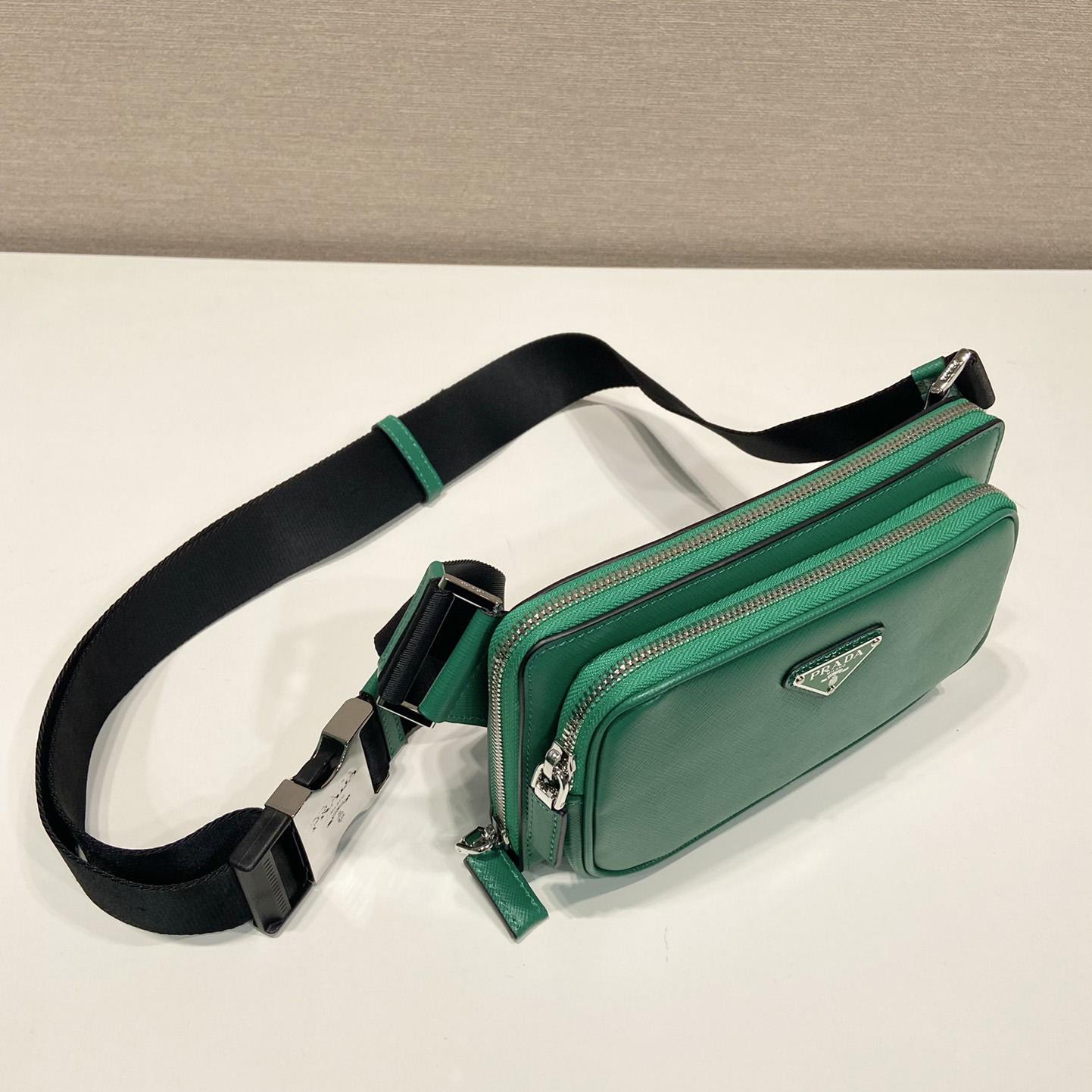 Prada Saffiano Leather Belt Bag - FashionPlug