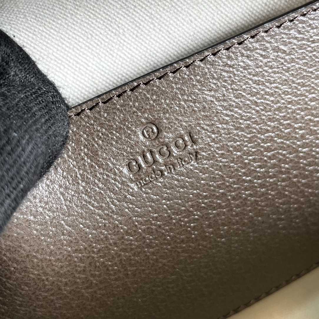 Gucci Ophidia Small Shoulder Bag With Web (24x 16x 7cm) - FashionPlug