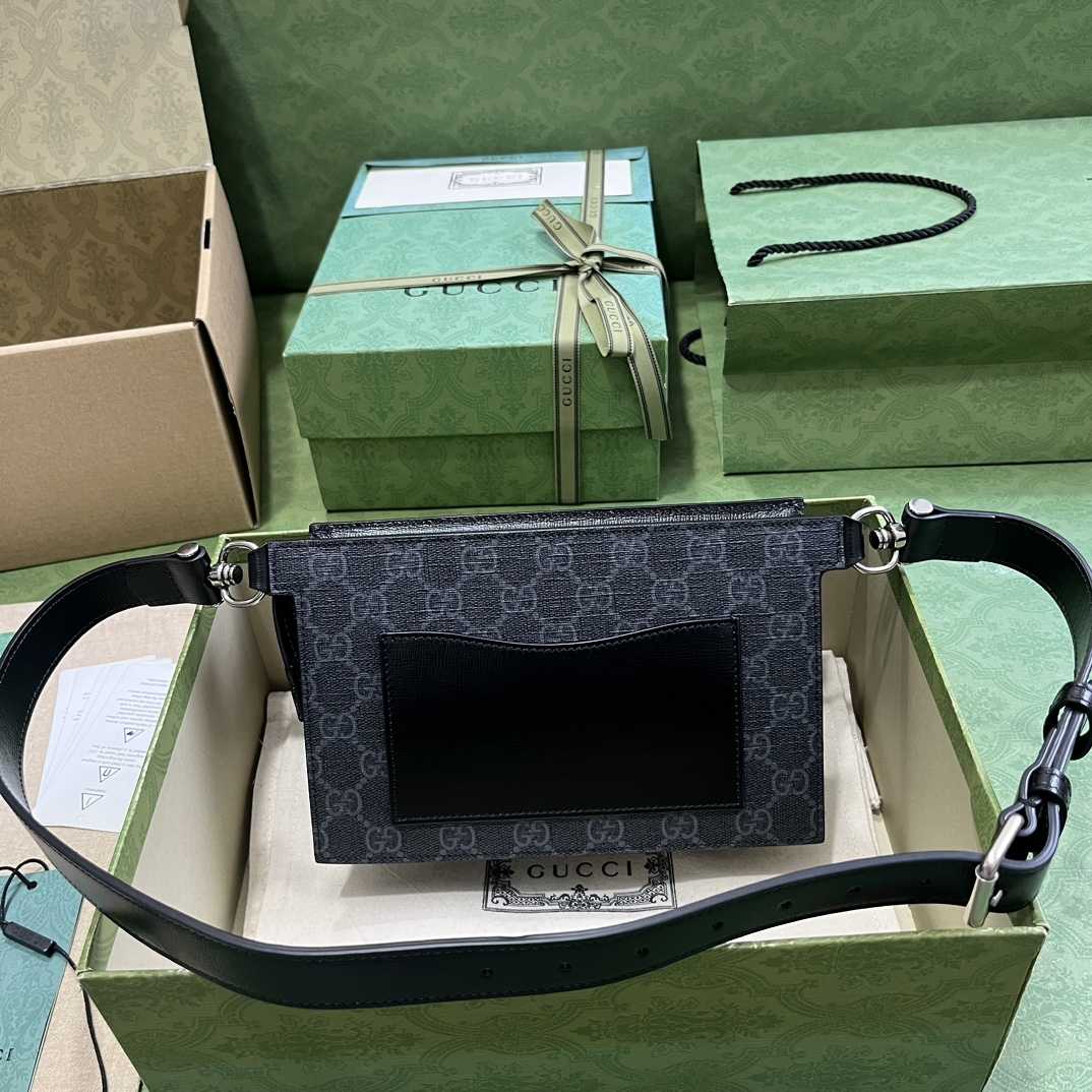 Gucci GG Belt Bag With Interlocking G (18-13-5cm) - FashionPlug