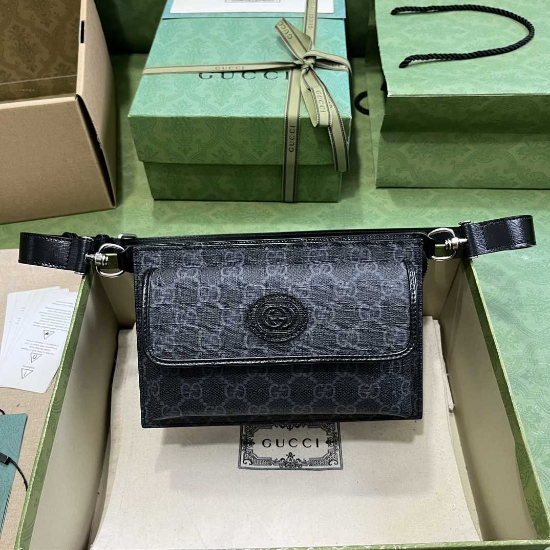 Gucci GG Belt Bag With Interlocking G (18-13-5cm) - FashionPlug
