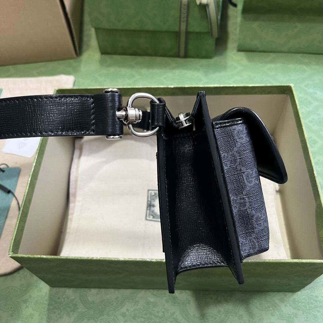 Gucci GG Belt Bag With Interlocking G (18-13-5cm) - FashionPlug