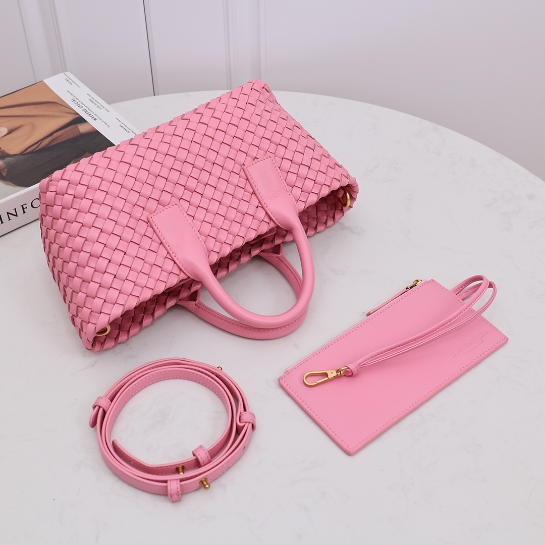 Bottega Veneta Mini Cabat - FashionPlug