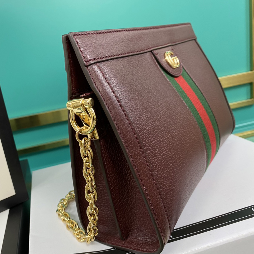 Gucci Ophidia GG Small Shoulder Bag  (26-17-8cm) - FashionPlug