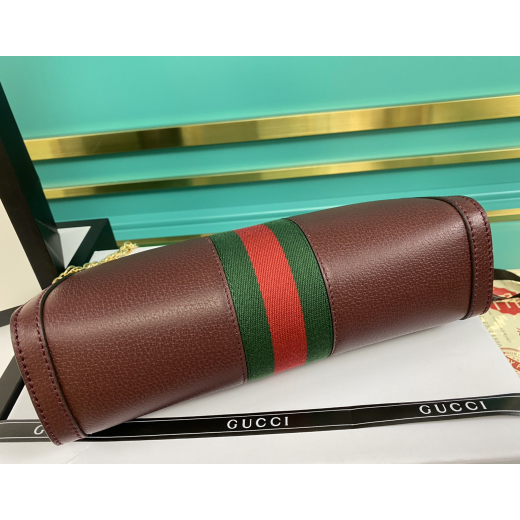 Gucci Ophidia GG Small Shoulder Bag  (26-17-8cm) - FashionPlug