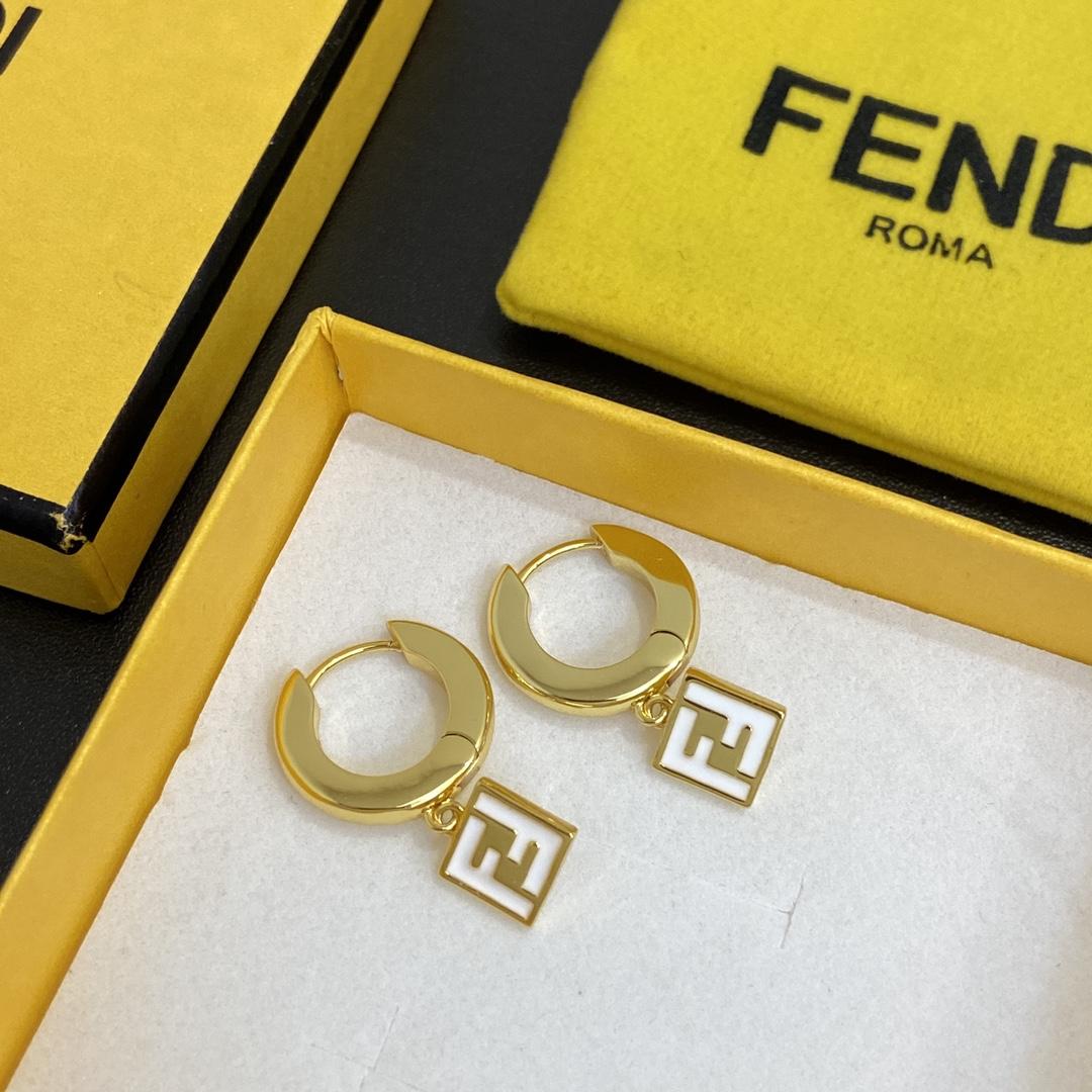 Fendi Forever Fendi Earrings - FashionPlug