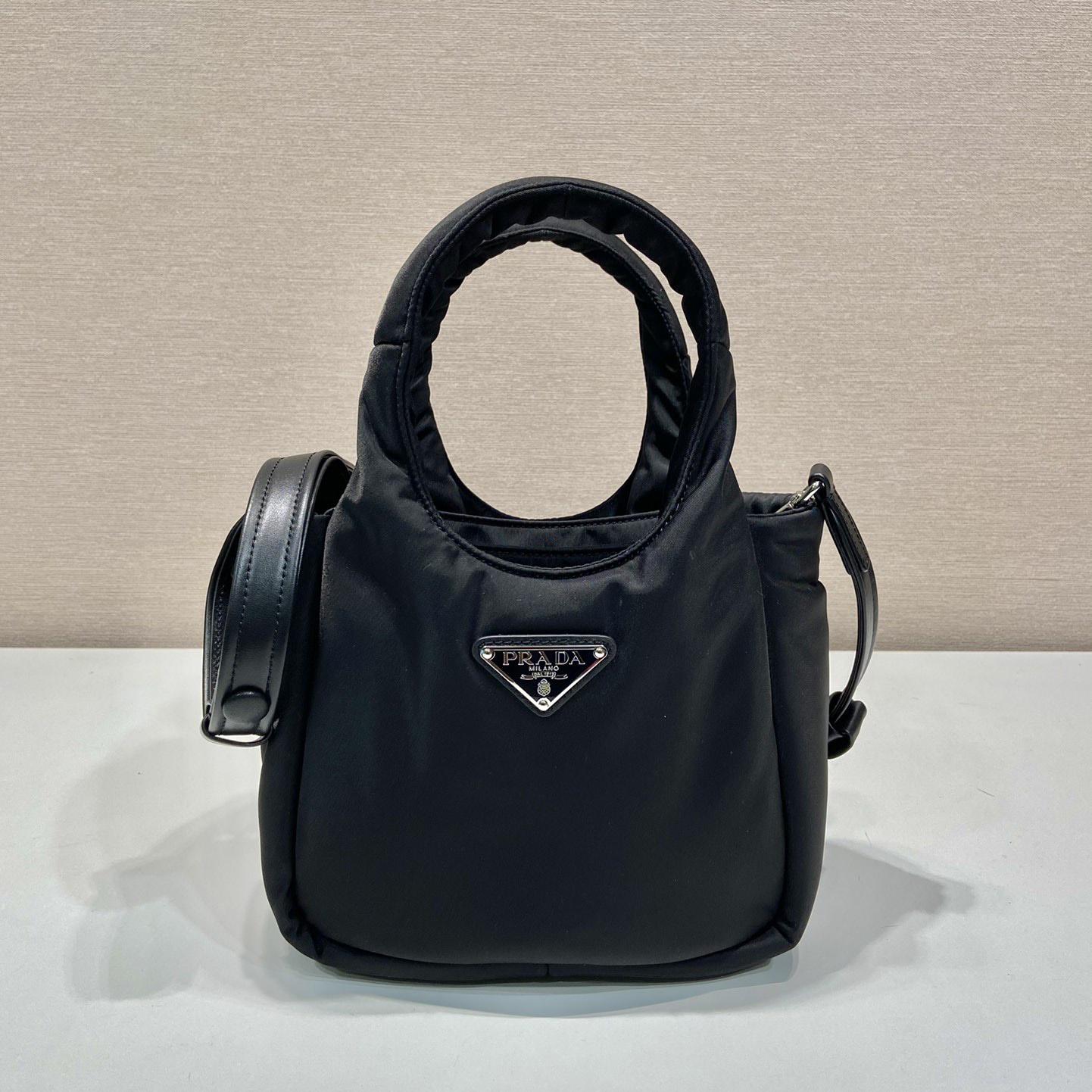 Prada Soft Padded Re-Nylon Mini-bag - FashionPlug