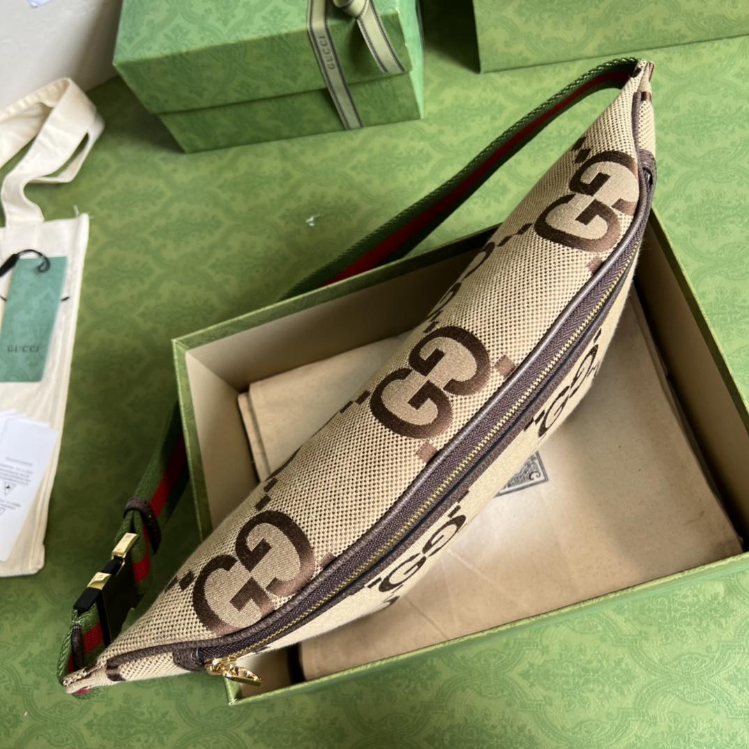 Gucci Jumbo GG Belt Bag(39x 17x 4cm) - FashionPlug