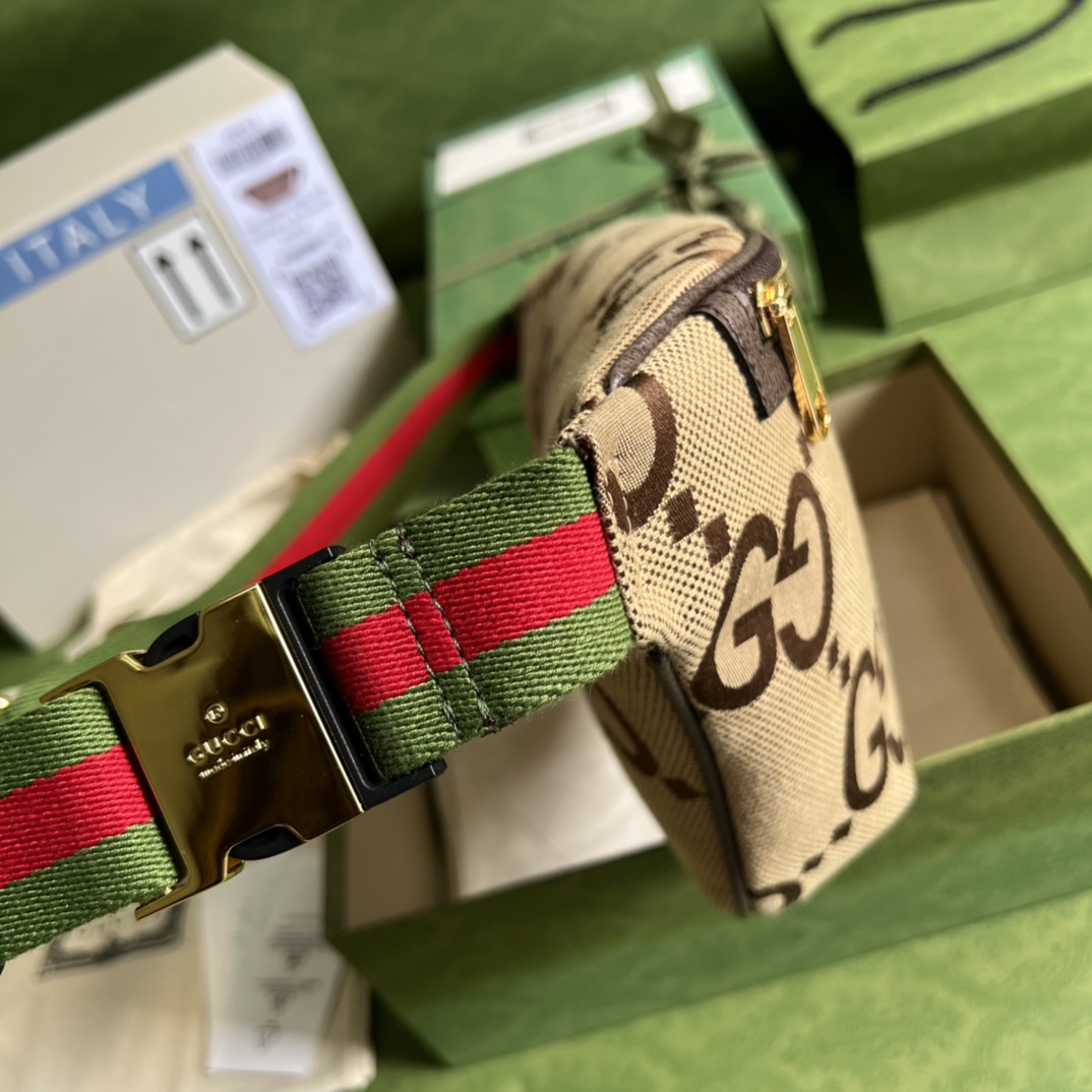 Gucci Jumbo GG Belt Bag(39x 17x 4cm) - FashionPlug