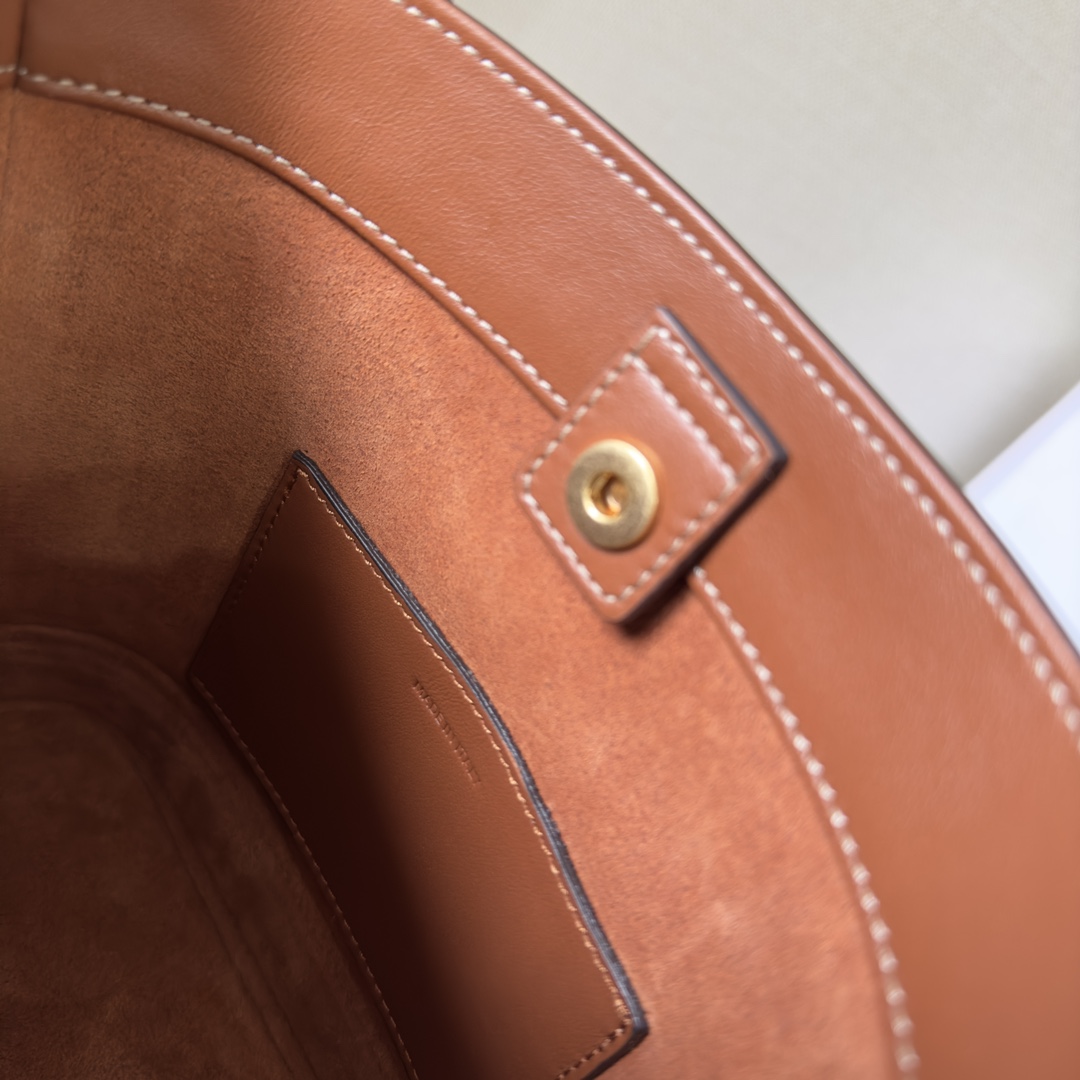 Celine Mini Bucket Cuir Triomphe In Smooth Calfskin  - FashionPlug